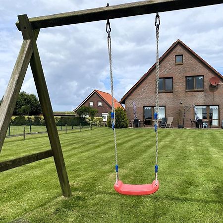 Spacious Apartments With Private Terrace Near The North Sea Dike Neßmersiel Exterior foto