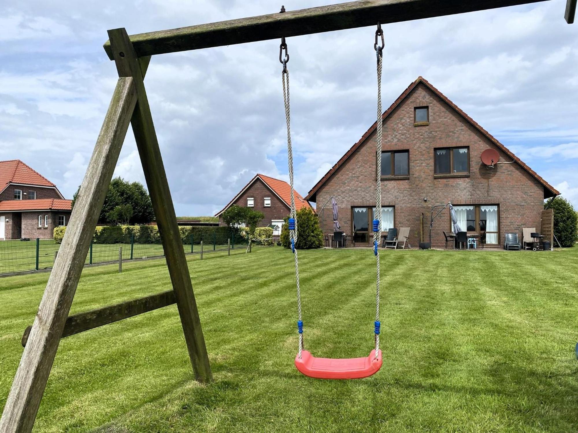 Spacious Apartments With Private Terrace Near The North Sea Dike Neßmersiel Exterior foto